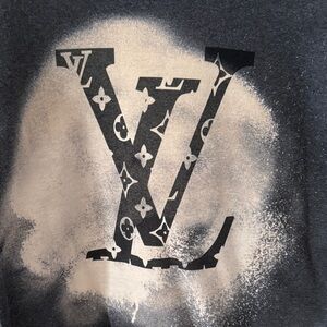 LV Charcoal and Cream sweatshirt